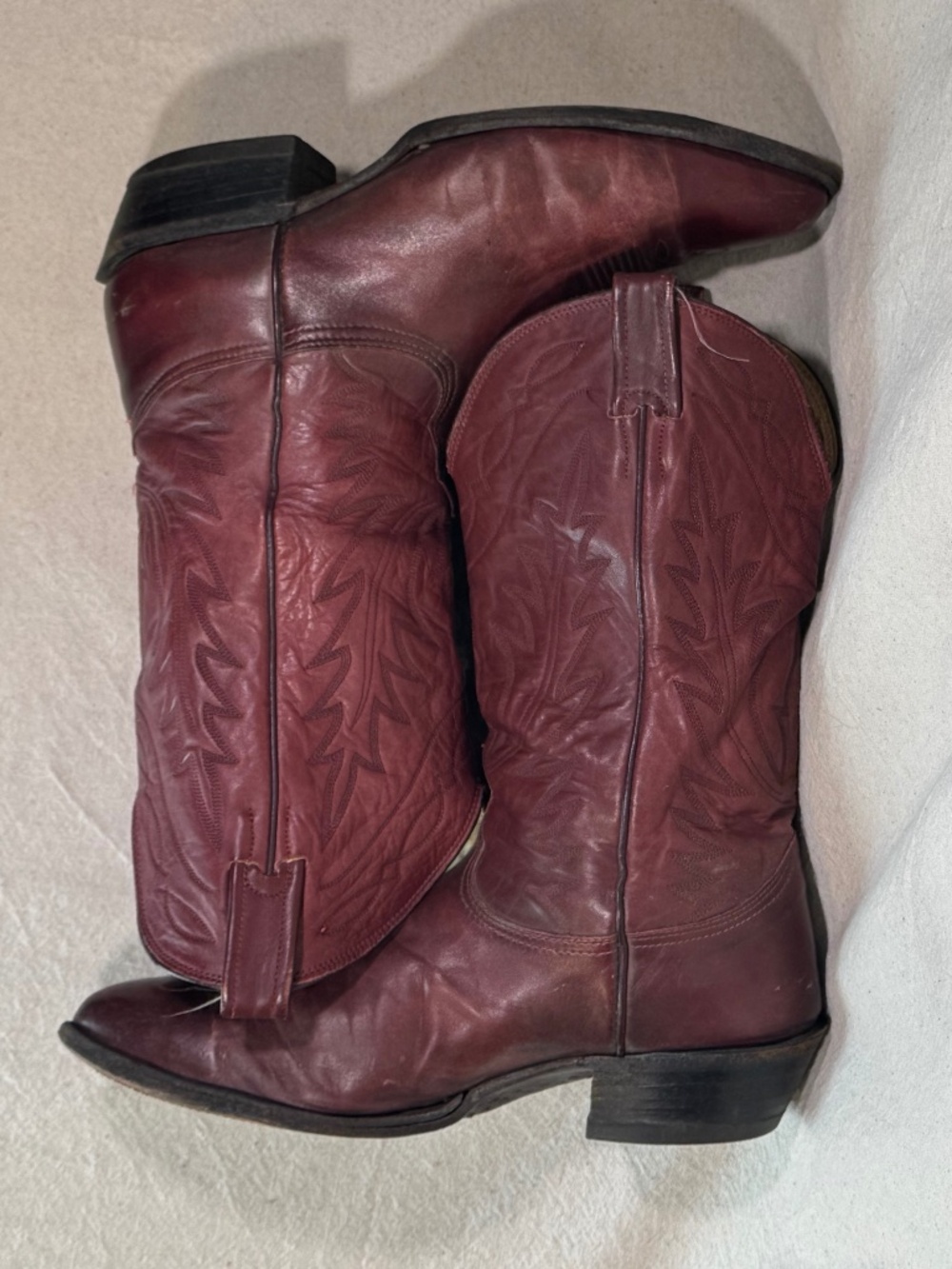 Vintage Nocona Cowboy Boots Mens Size 10E - Picture 10 of 16